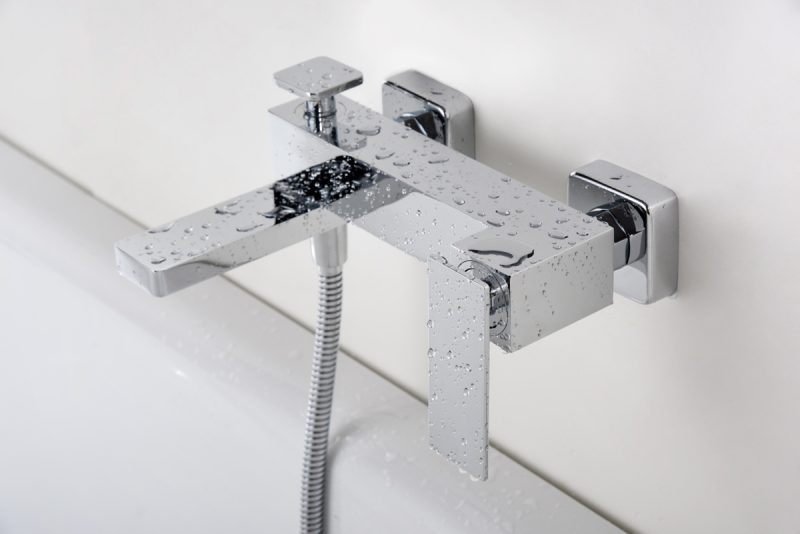 Robinets de bain et de douche chromés à levier unique série pisa - Imagen 3