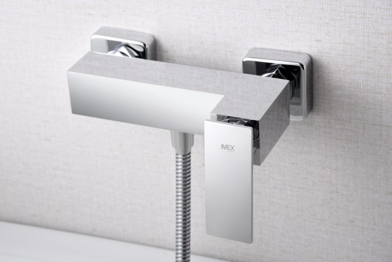 Robinet de douche chromé à levier unique série pisa - Imagen 2
