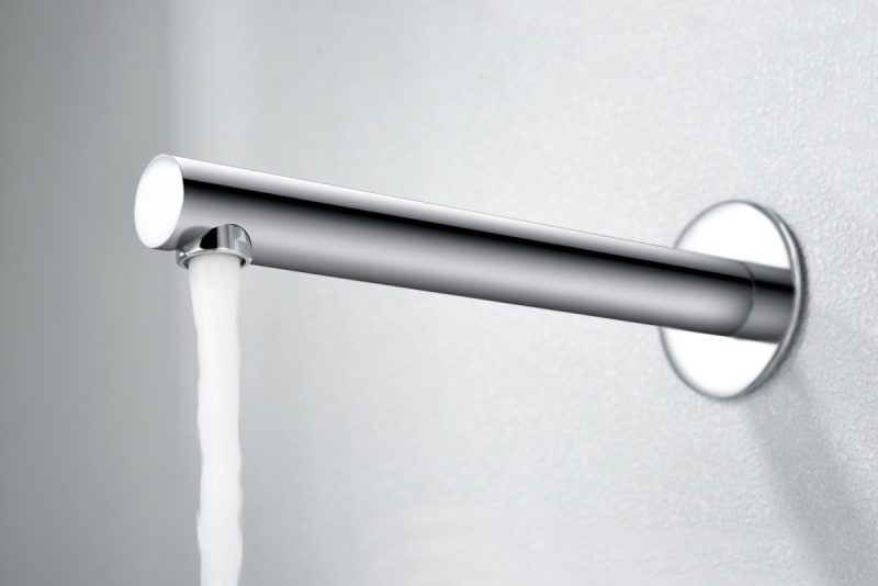 Mitigeur lavabo encastrable série olimpo noir mat - Imagen 2